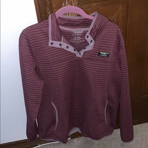 Women’s LLBean XL Reg Pullover in Purple